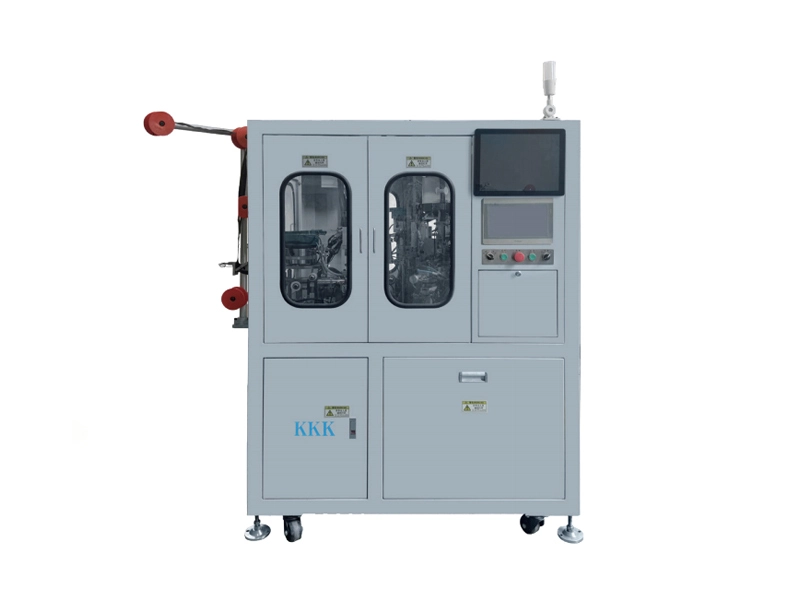 Fully Automatic Metal Zipper YG Slider Machine with Al Quality Inspection System: Close End H Stop Cutting Slider Mounting U Stop Inspection Platform 5-in-1 1