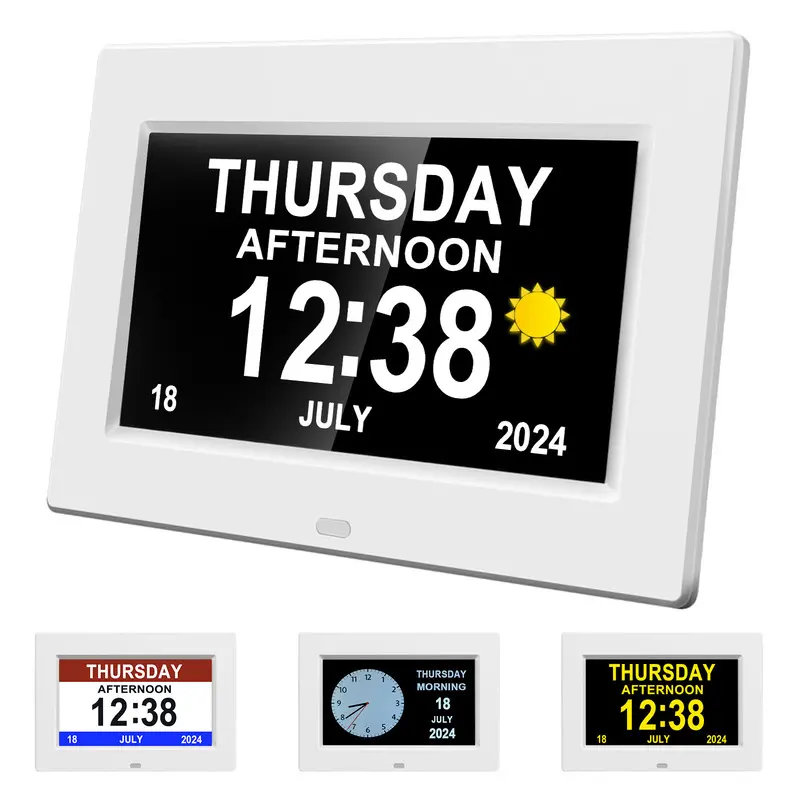 Digital Clock with Day and Time Digital Day Clock Wholesale - YIAIFRAME 4