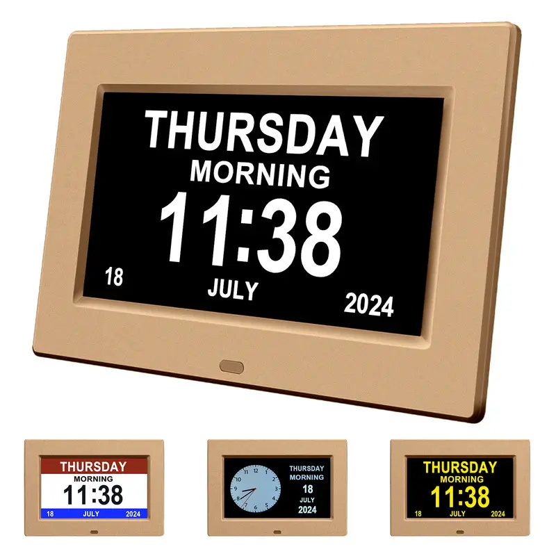 Digital Clock with Day and Time Digital Day Clock Wholesale - YIAIFRAME 5
