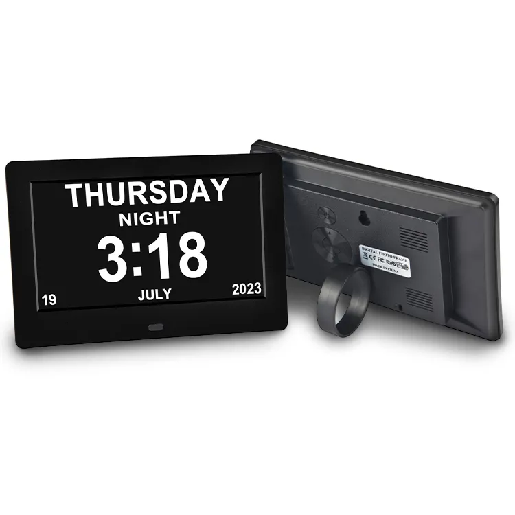 Electronic Wall Clock with Date Product Wholesale - YIAIFRAME 5