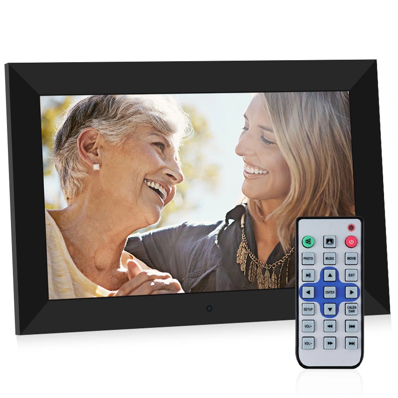 Android Smart Electronic Photo Frame, Carousel Pictures, Video Playback, 10.1'' Full-Screen Display, Plug In For Use 1