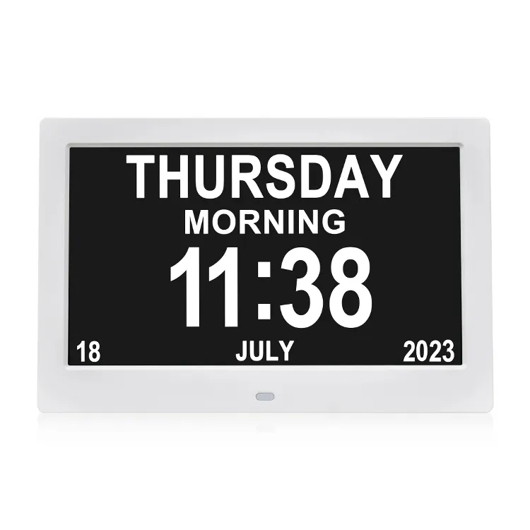 Digital Clock with Date for Seniors by YIAIFRAME 3