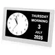 Digital Clock with Date for Seniors by YIAIFRAME 5