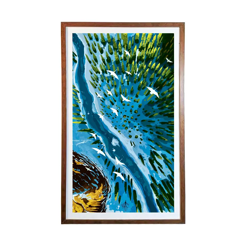 Wall Art Digital Frame by YIAIFRAME 3