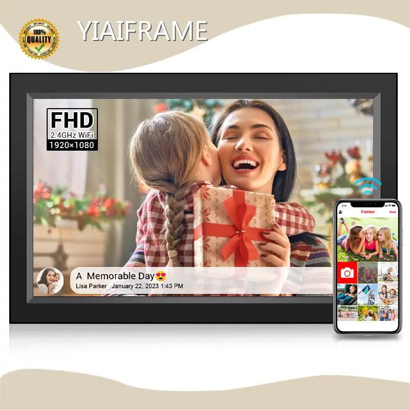 YIAIFRAME Wifi Video Picture Frame Factory 1