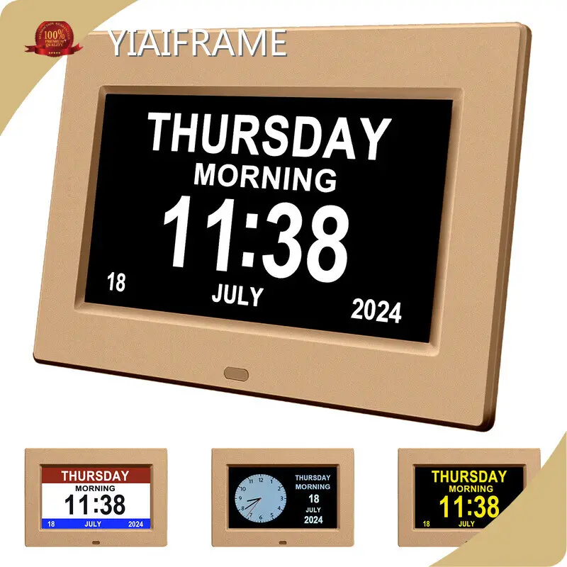 Digital Day and Time Clock by YIAIFRAME 1