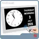 Digital Clock with Date for Seniors by YIAIFRAME 1