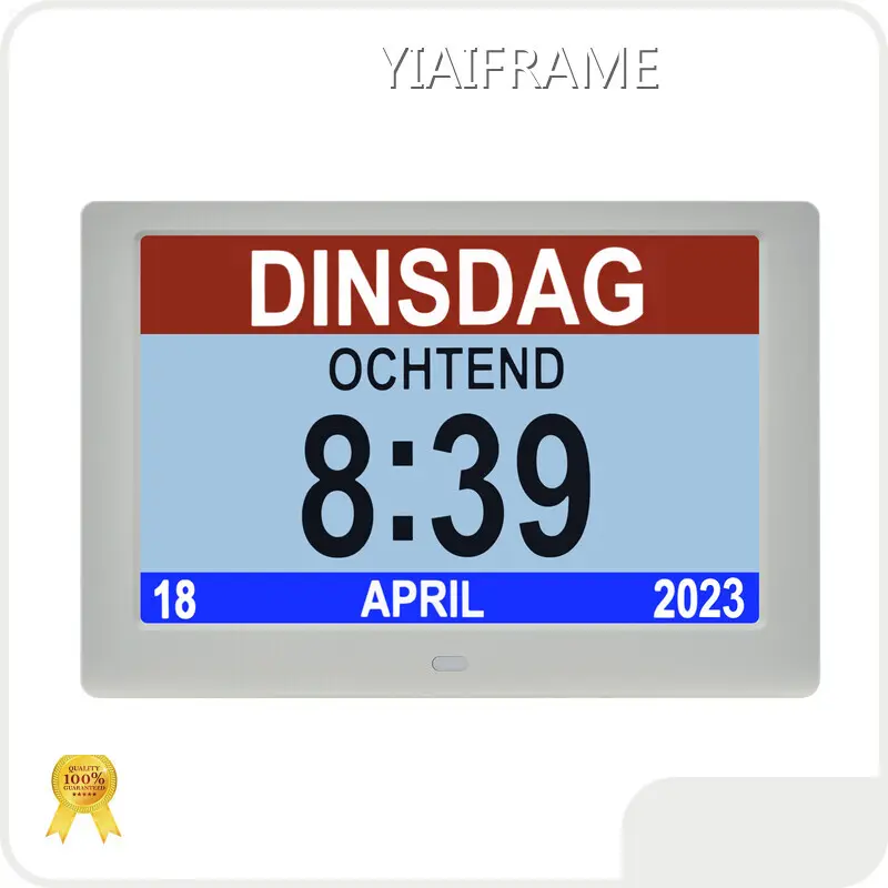 YIAIFRAME Electronic Clock with Date Suppliers 1