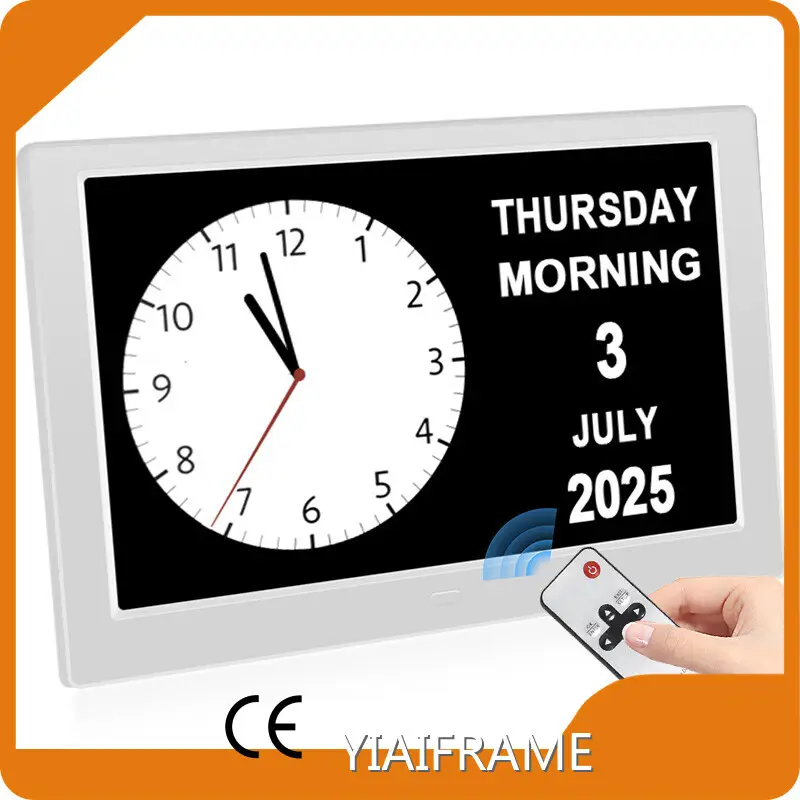 Digital Clock with Day and Time by YIAIFRAME 1