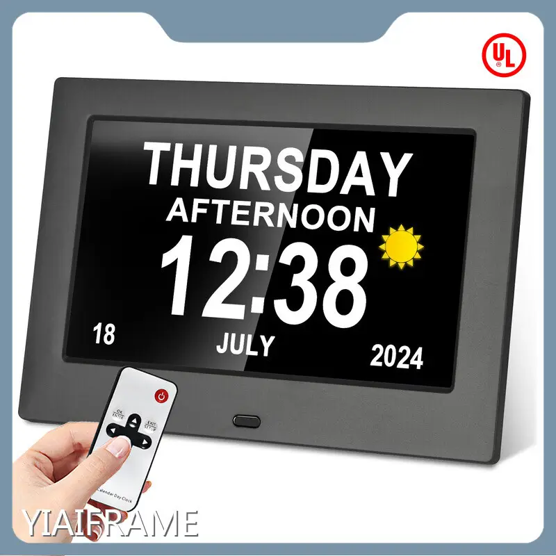 Digital Wall Clock and Calendar by YIAIFRAME 1