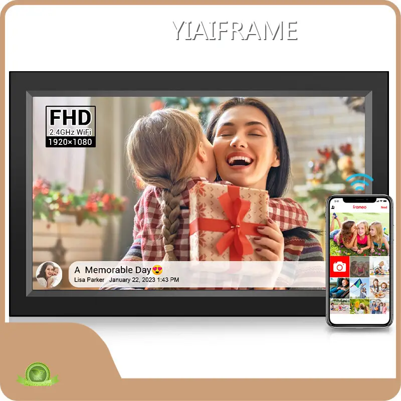 Wi Fi Cloud Digital Photo Frame Wifi Digital Frame Wholesale - YIAIFRAME-2 1