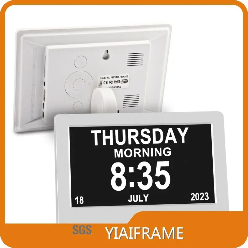 Digital Alarm Clock with Day and Date Digital Day Clock Wholesale - YIAIFRAME-1 1