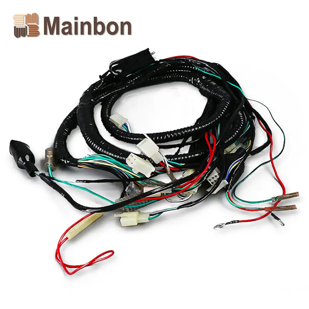 Motorcycle Safety Accessories Cg125 Motorcycle Parts Complete Wire Harness 1