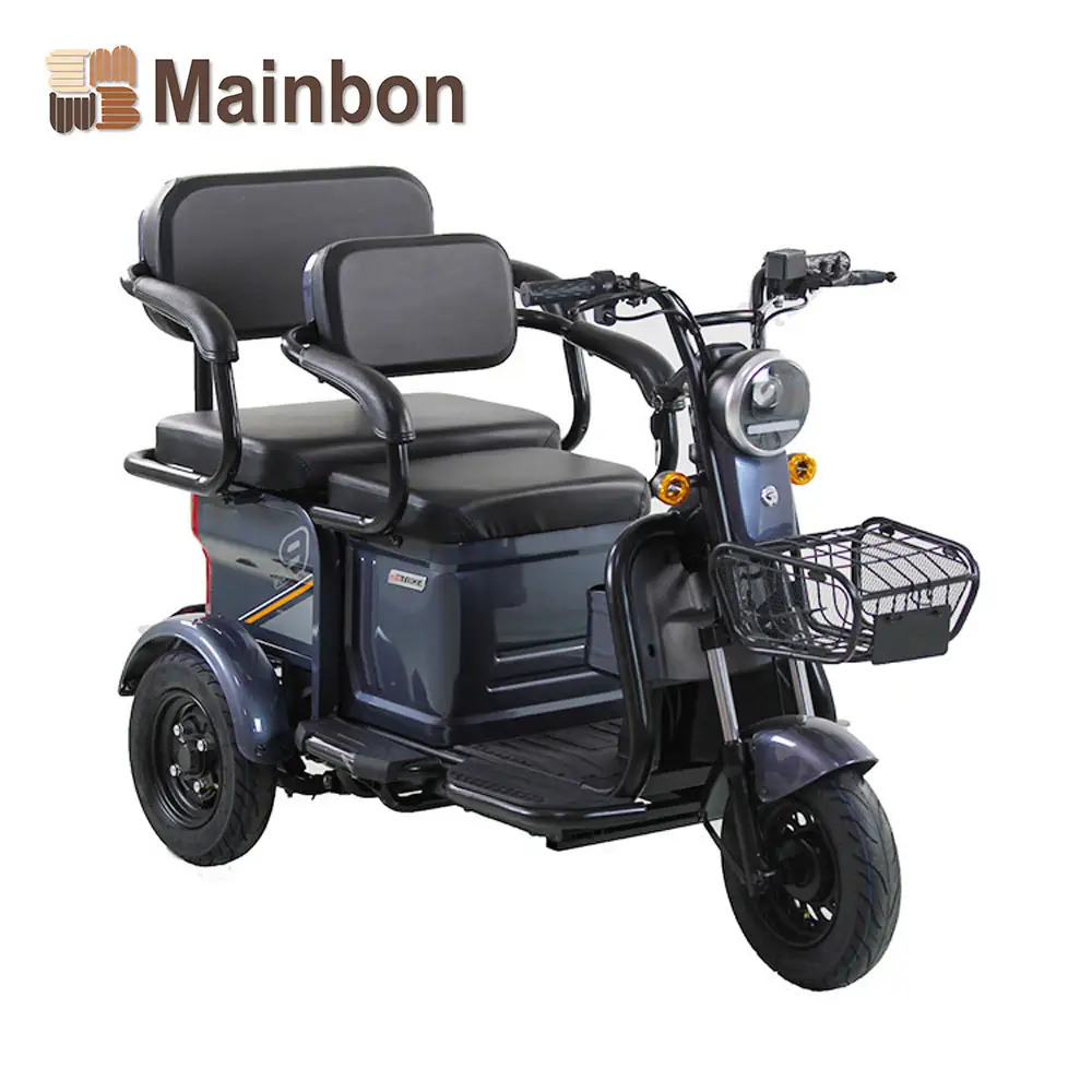 Electric Powered Tricycle for Passenger Elderly People S2 1