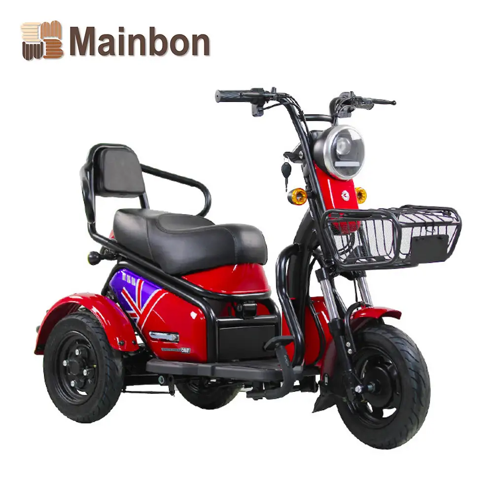 New Electric Tricycle for Passenger Elderly People and Kids 1