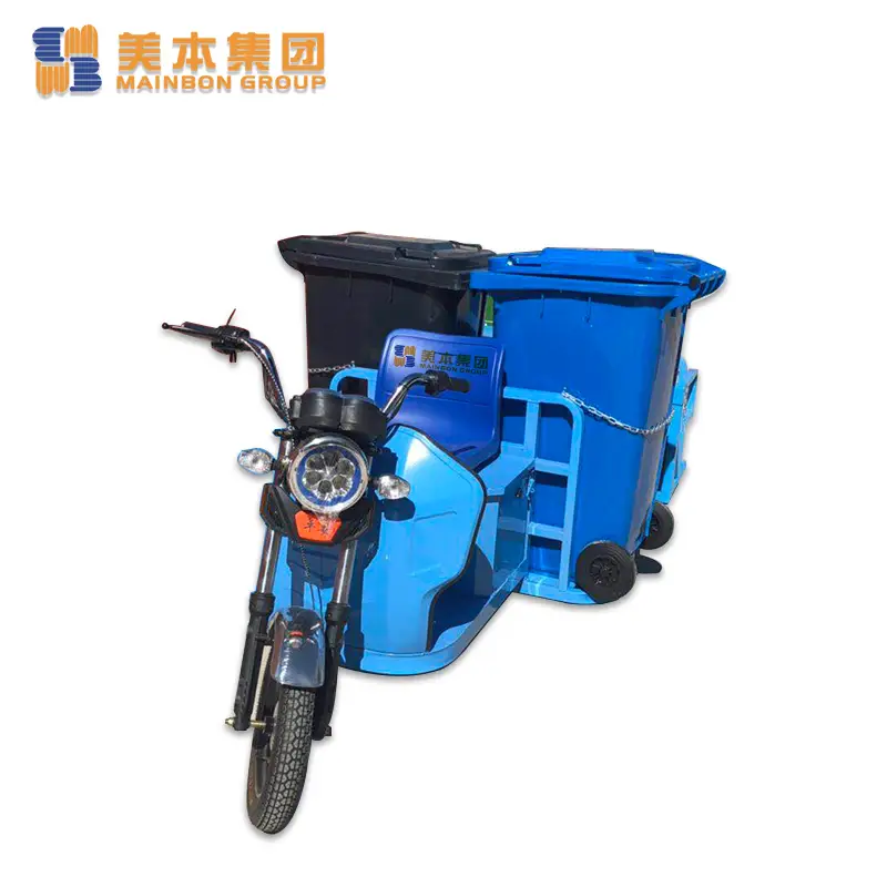 Electric Tricycle Three Wheel Trash Collection Tricycle for Public Cleaning Services 1