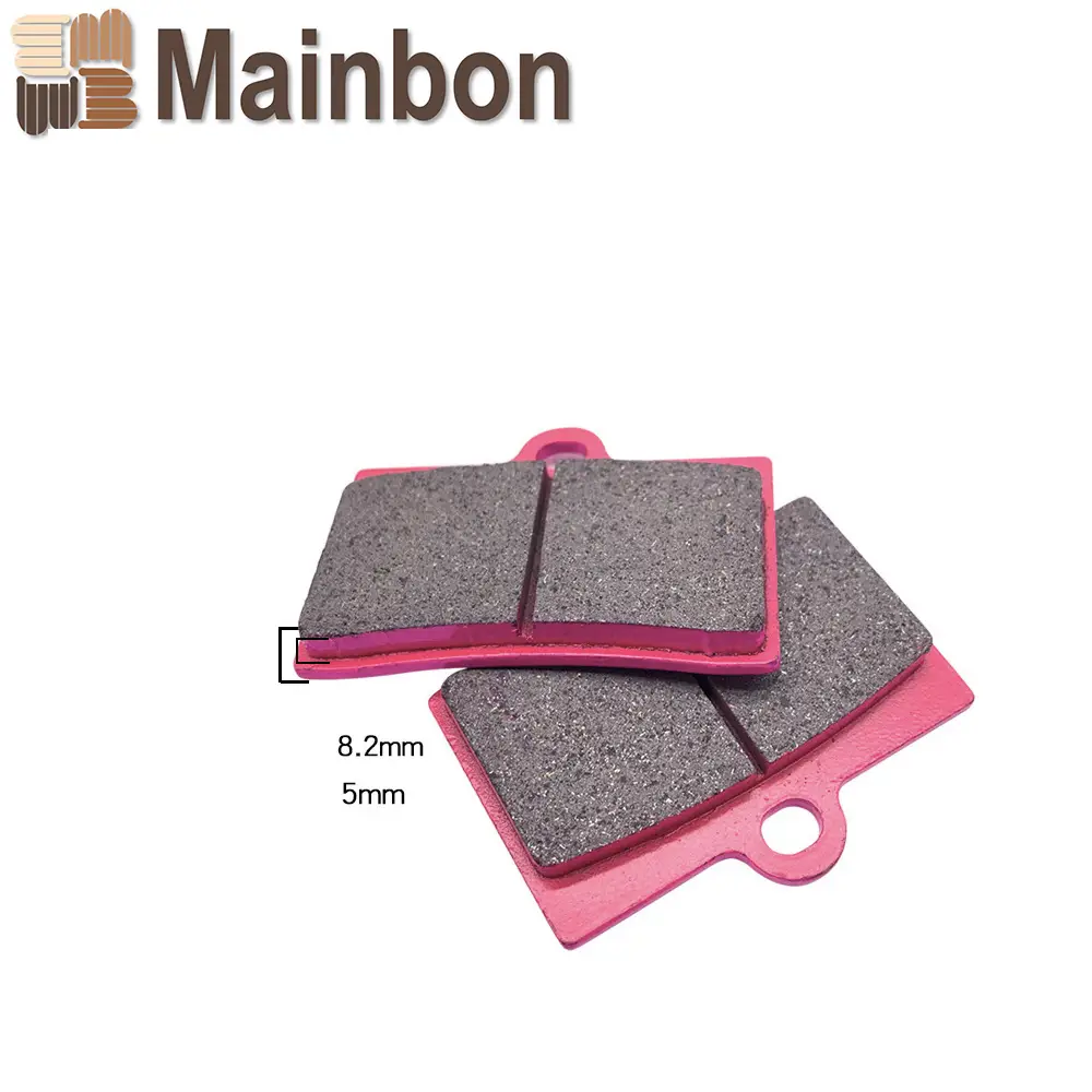 Small crab caliper brake pad Electric car disc brake pad small radiation large abalone caliper brake pad pink pink leather 1