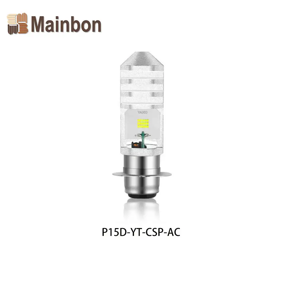Led Headlight Bulb P15D for Electric Motorcycle Ebike Electric Bicycle 1