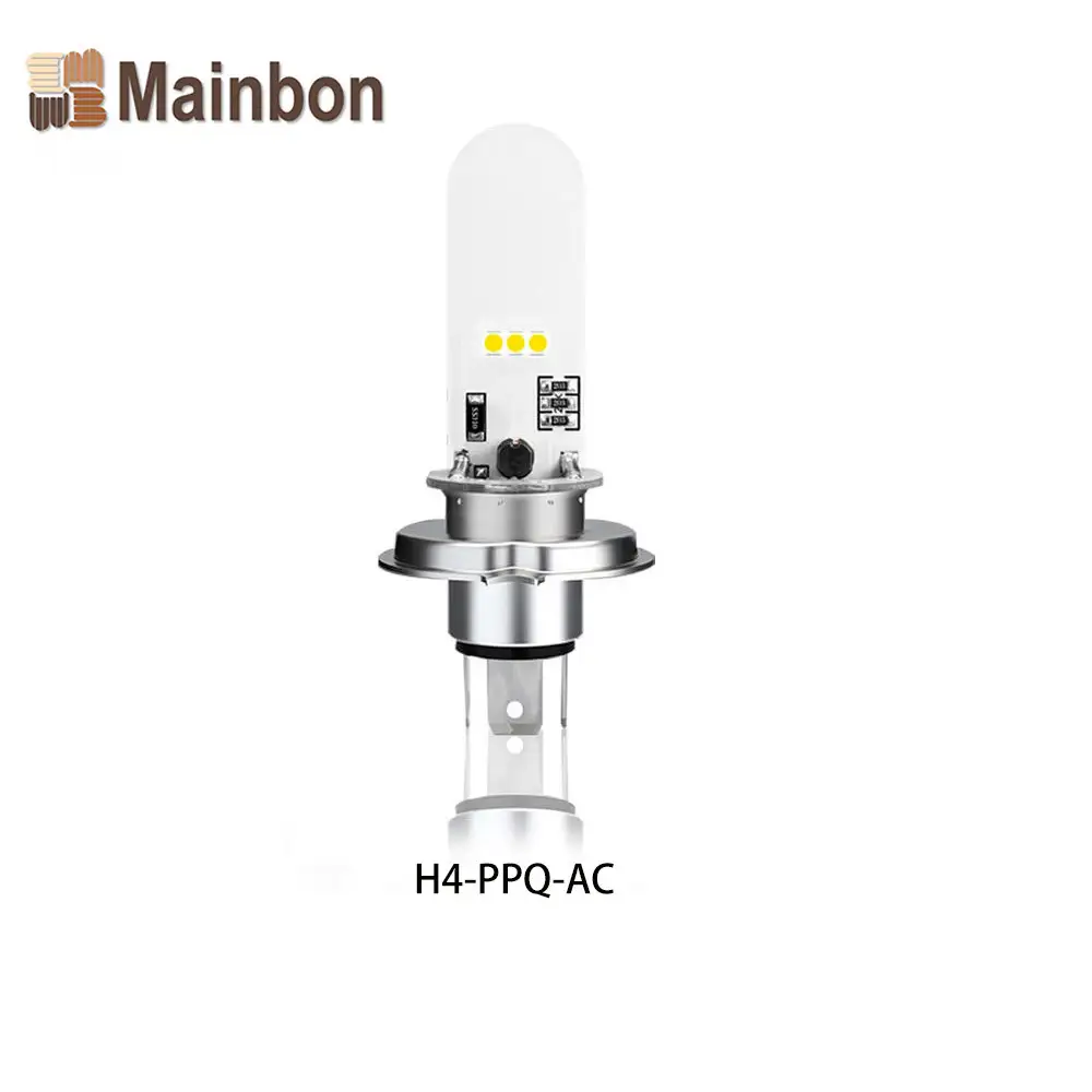 H4 9003 LED Headlight Bulbs White for High and Low Beam Hi/Lo Plug and Play 1