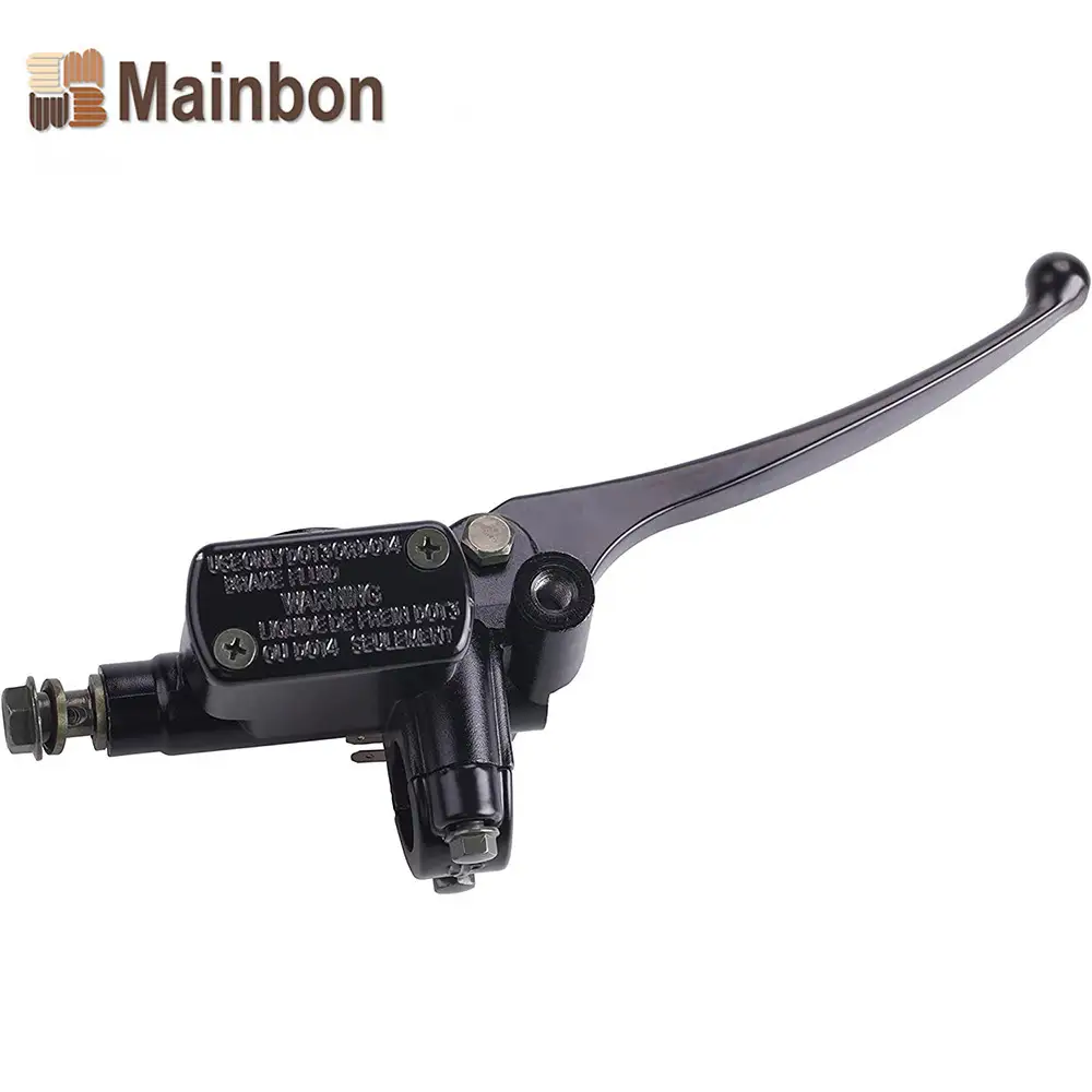 Front Brake Master Cylinder Lever Pump (Right Side) with 8mm Mirror Hole for GY6 50cc 125cc 150cc 250cc Scooter Moped ATV Dirt P 1