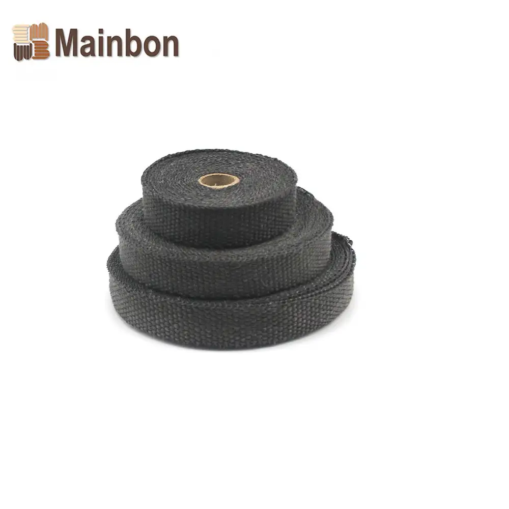 5M/10M/15M Motorcycle Exhaust Thermal Tape Header Heat Wrap Manifold Insulation Roll Resistant with Stainless Ties 1