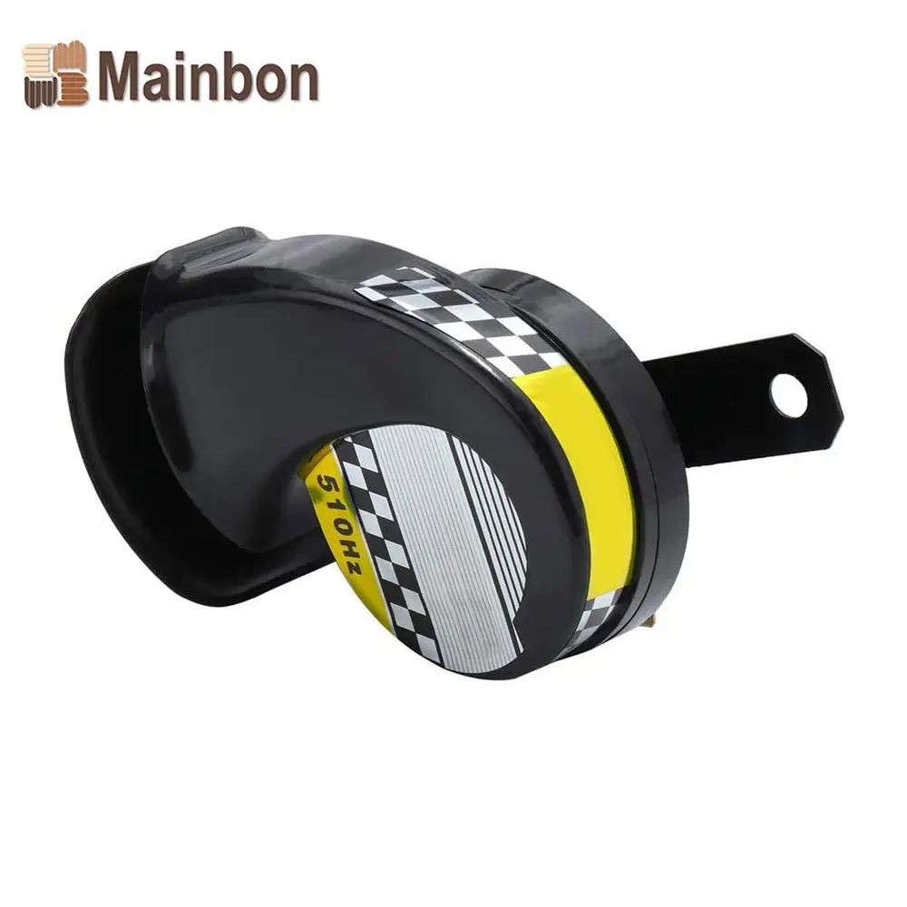 12V 130 DB 510Hz Waterproof Snail Siren Air Horn Speaker for Car Motorcycle Lorries SUV Trucks Bus and Boats 1