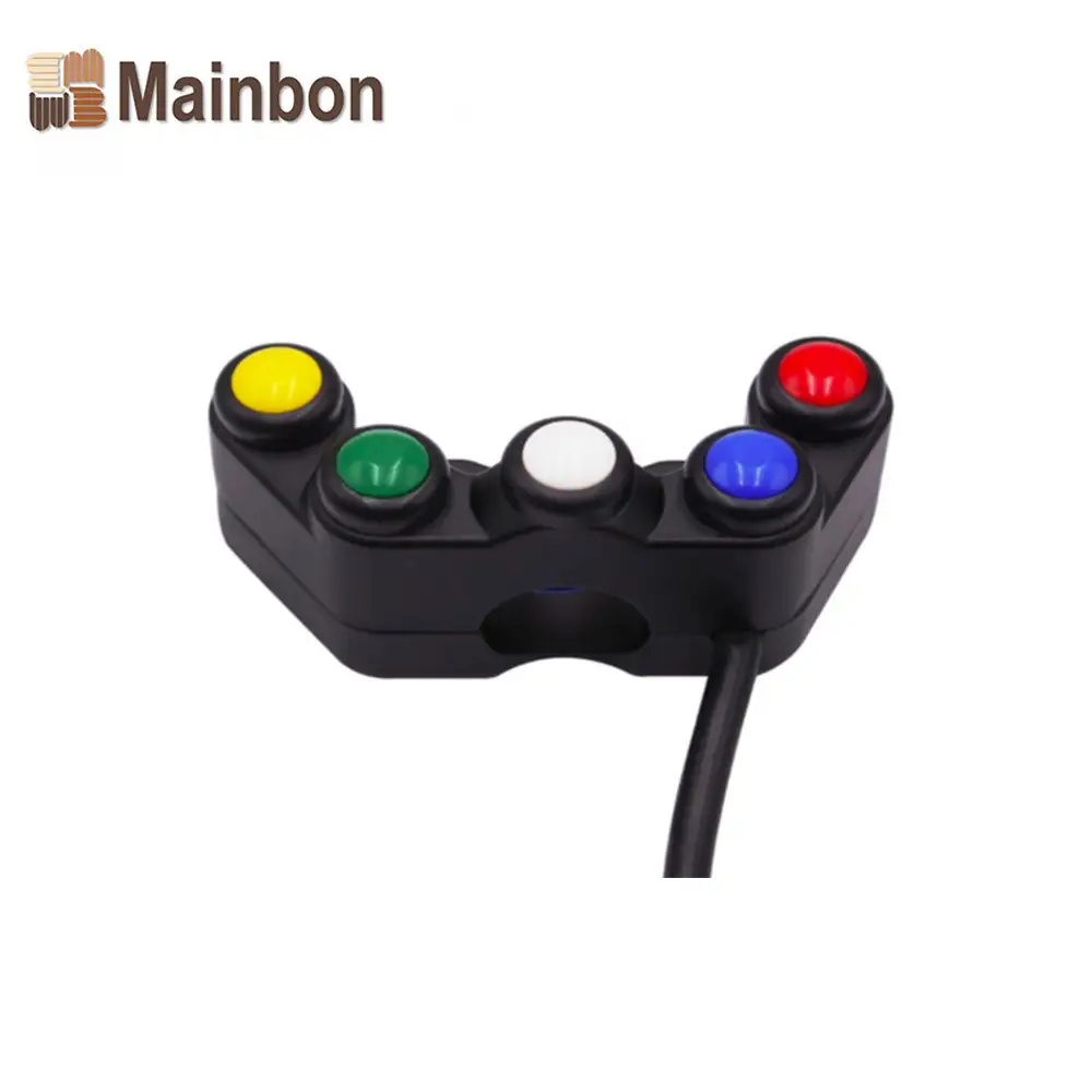 General accessories aluminum alloy five-color five-position Motorcycle handlebar switch 1