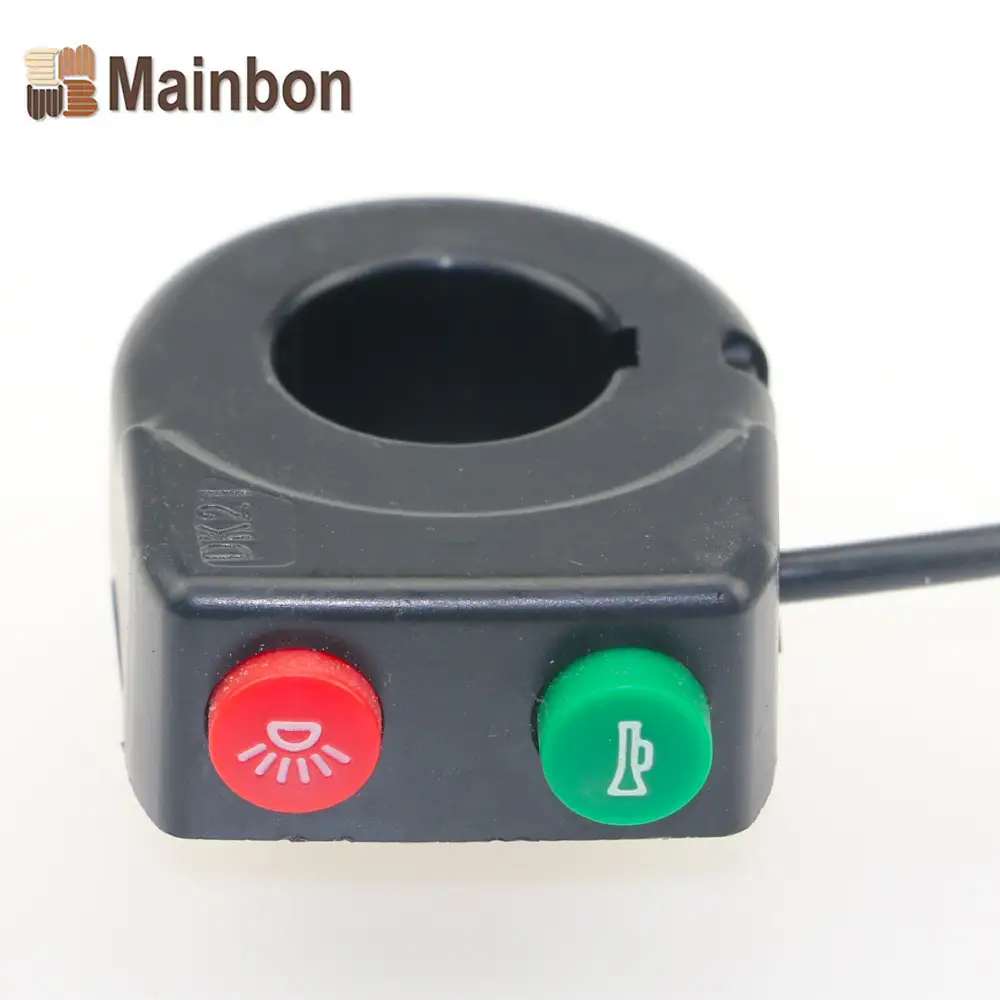 Headlamp horn 2-in-1 switch small 2-in-1 switch dual-function combined switch 2-in-1 switch accessories for electric vehicles 1