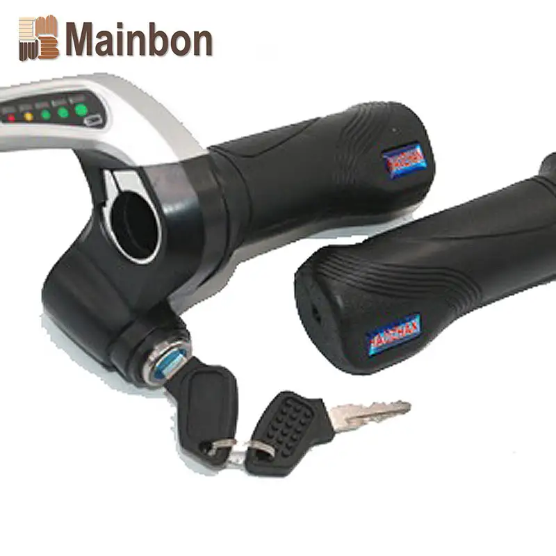 Factory components electric car accessories electric car handle with lock throttle handle power display lithium electric handle1 1