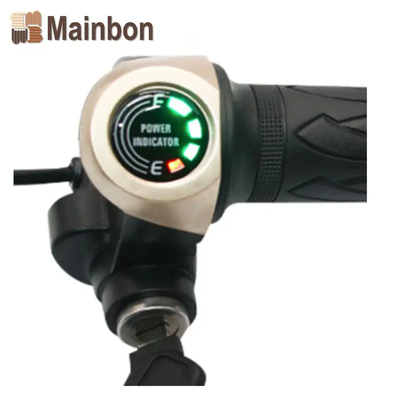 133 liquid crystal display with lock electric car turn handle lithium battery power display turn handle electric car accessories direct sales 1