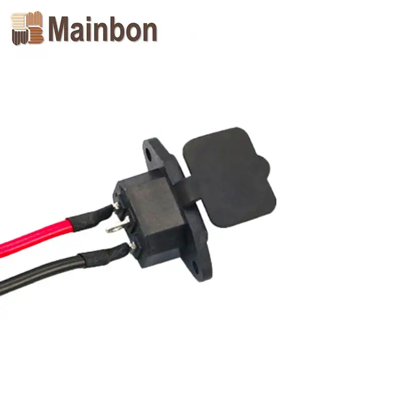 Special electric car accessories socket line 2.5 square rubber cover socket line wholesale 1