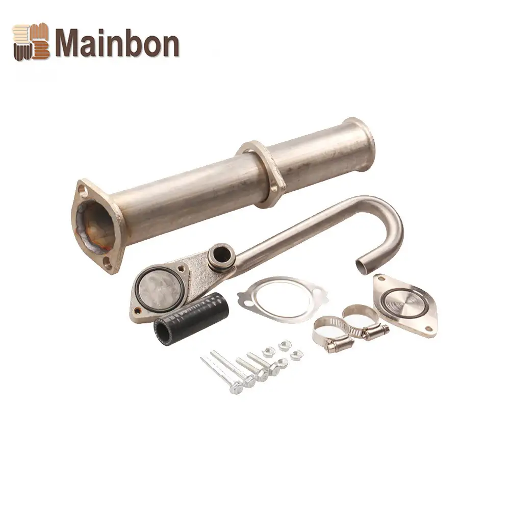 Silver Egr Delete Kit for 2003-2010 Ford F250 F350 F450 F550 6.0L V8 Diesel Powerstroke 1