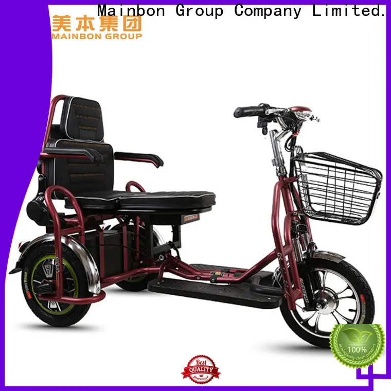Mainbon Best women's tricycle with basket suppliers for senior 1