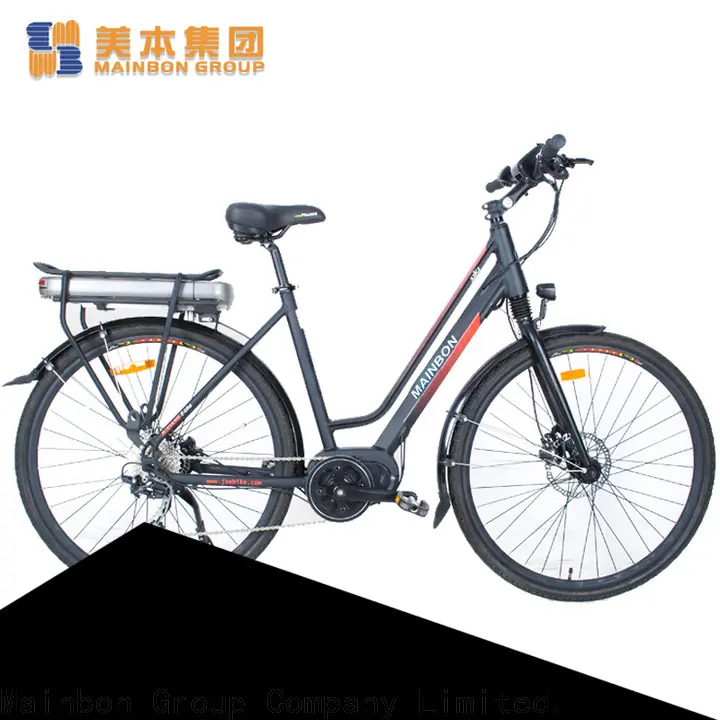 Mainbon model battery powered bicycles for sale supply for ladies 1