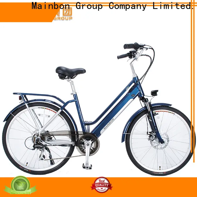 Mainbon electric electric bikes for sale uk factory for ladies 1