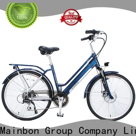 Mainbon model battery operated bike suppliers suppliers for ladies 1