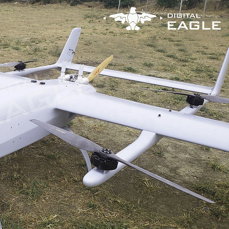 VTOL Fixed Wing Hybrid Training Drone UAV for Border and Pipeline Patrol YFT-CZ45RC 8