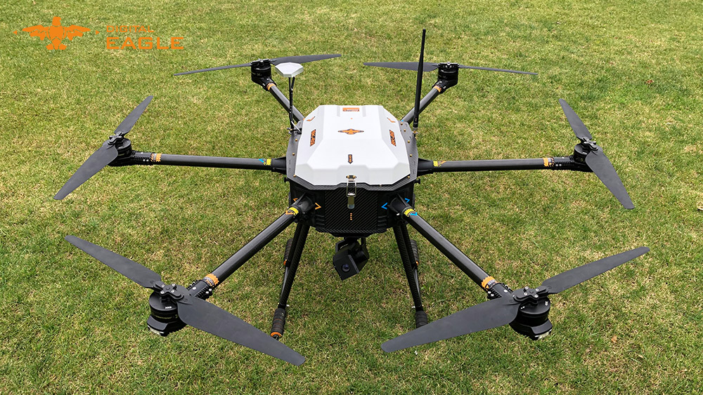 Multi Rotor Drone for Security and Surveillance SK62 8