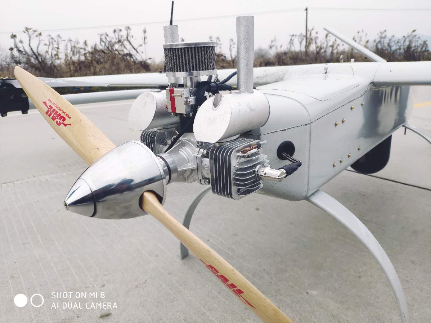 VTOL Fixed Wing Hybrid Drone for Long Range Flight Training YFT-CZ35RC 5