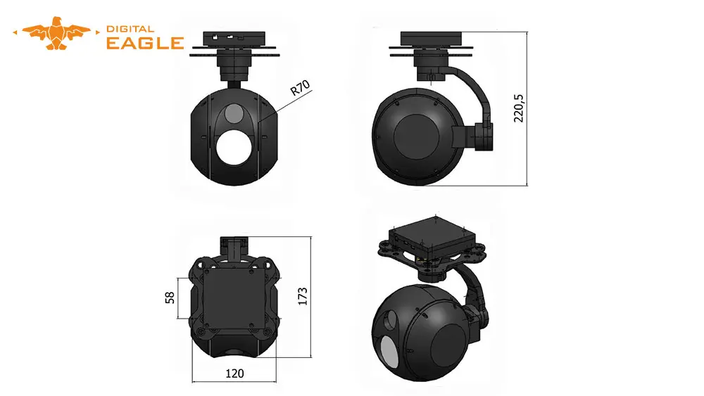Digital Eagle | safety eoir camera Fire Fighting 2