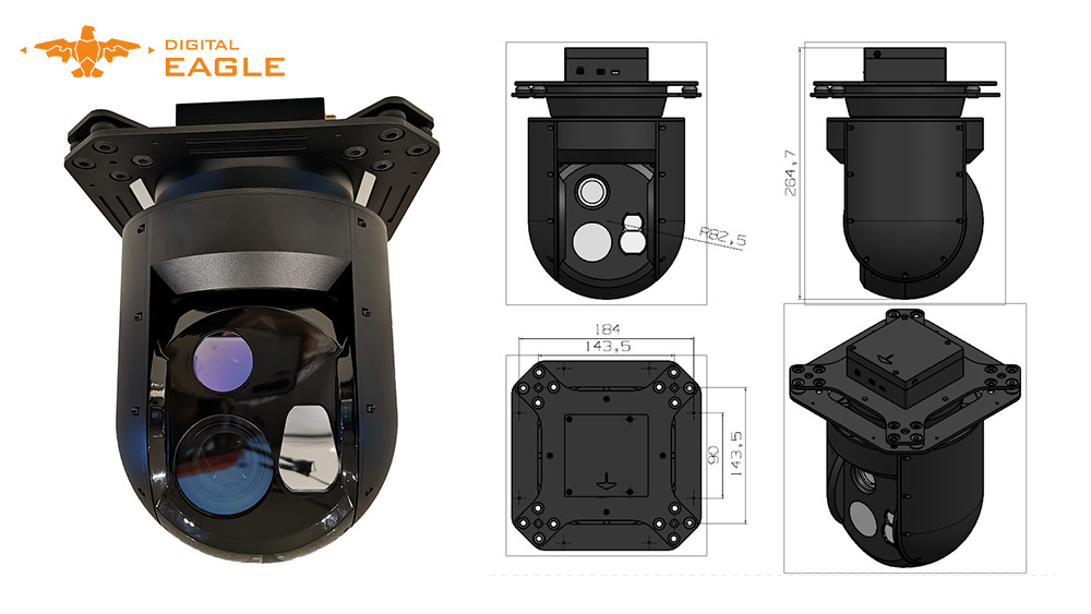 Digital Eagle ypo-25 camera auto target tracking 6