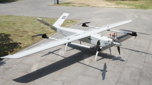Digital Eagle VTOL Fixed Wing YFT-CZ35RC Hybrid UAV for Long Range Surveillance 6