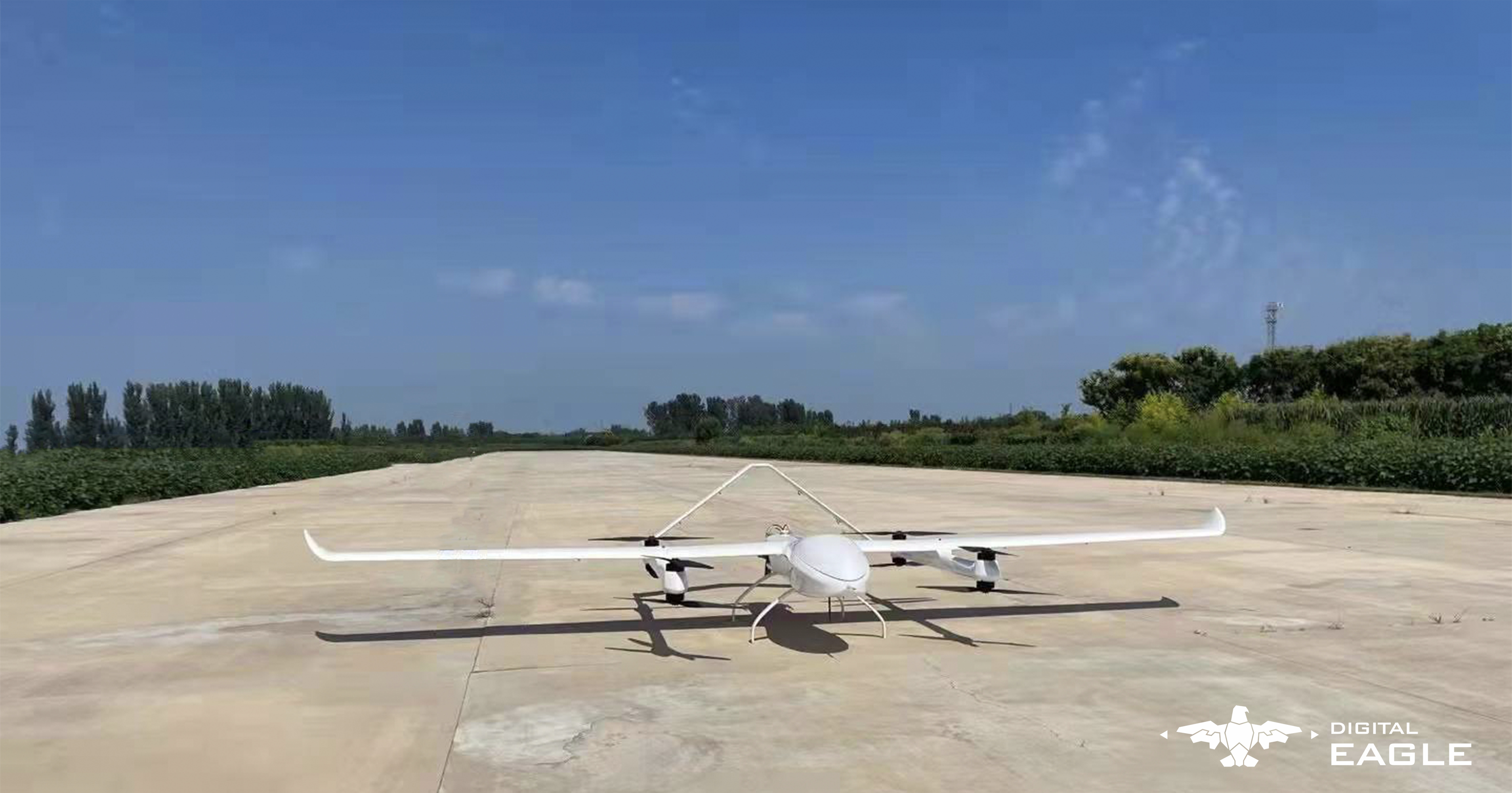 Digital Eagle Fixed Wing VTOL Drone YFT-CZ70RC for Long Range Surveillance Training 5