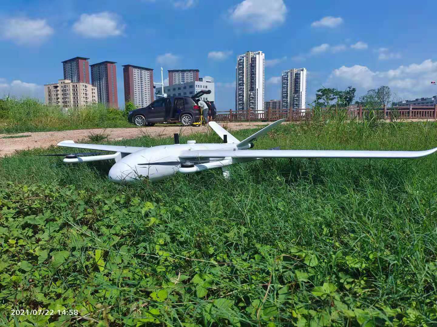 drone ad ala fissa affidabile VTOL per la protezione delle piante | Digital Eagle 4