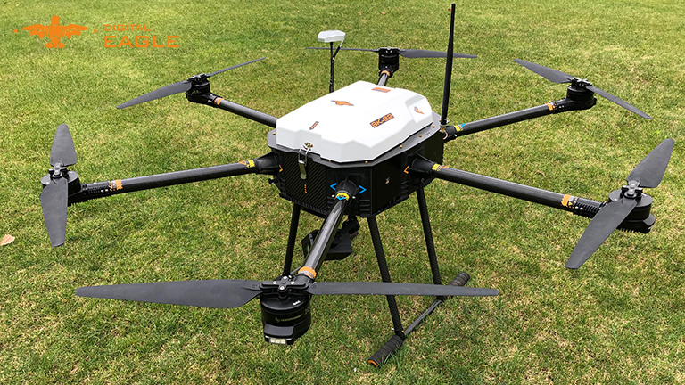 Digital Eagle SK62Pro Multi Rotor Security UAV for Surveillance and Survey 2