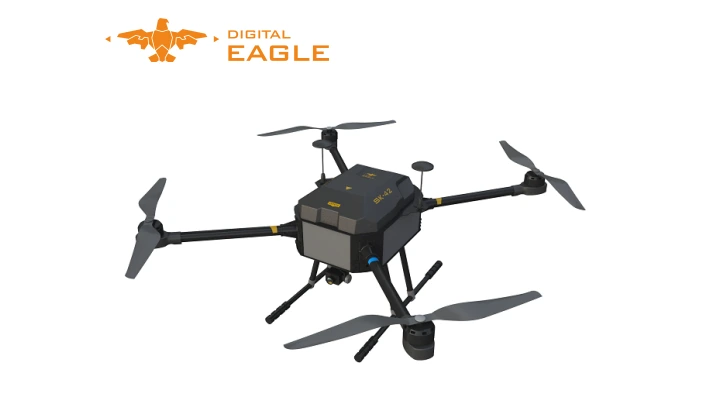 Digital Eagle SK-42 Four-rotor Police Drone UAV 1