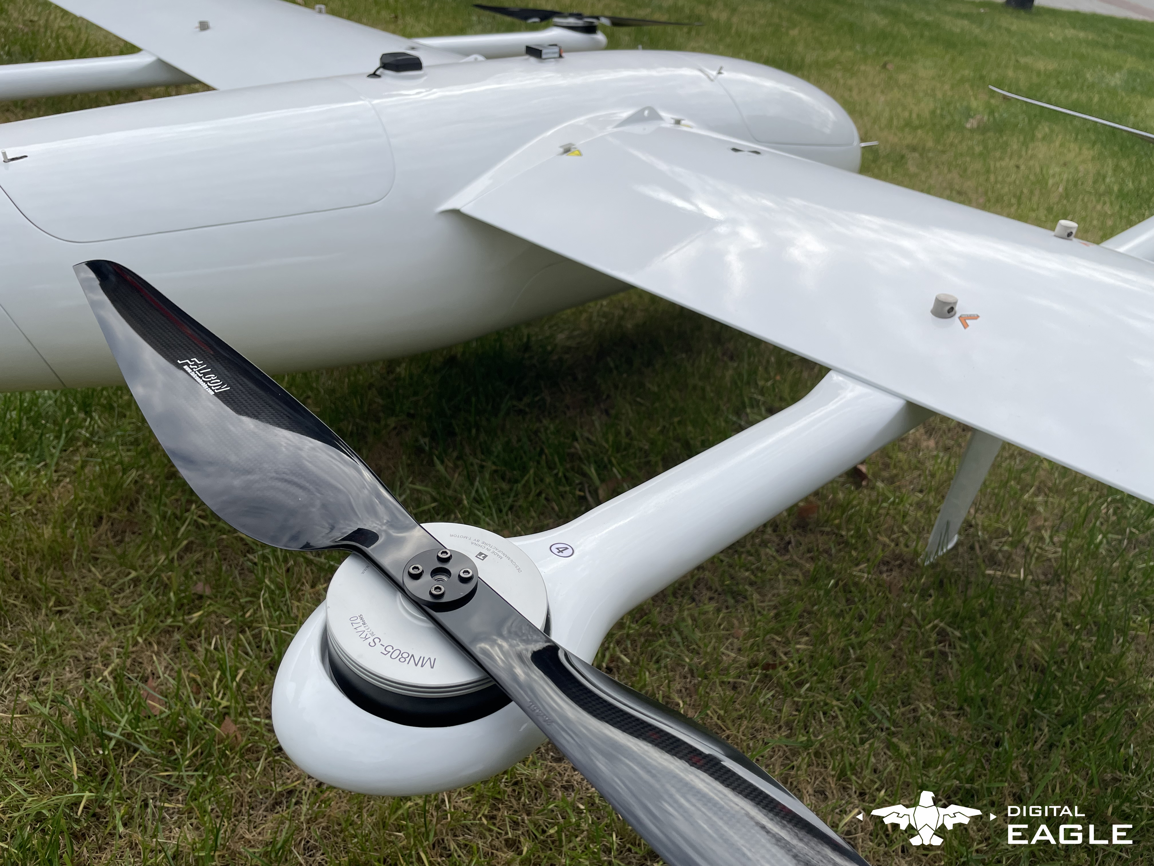 Digital Eagle YFT-CZ36RC Battery VTOL Fixed Wing Drone UAV 5