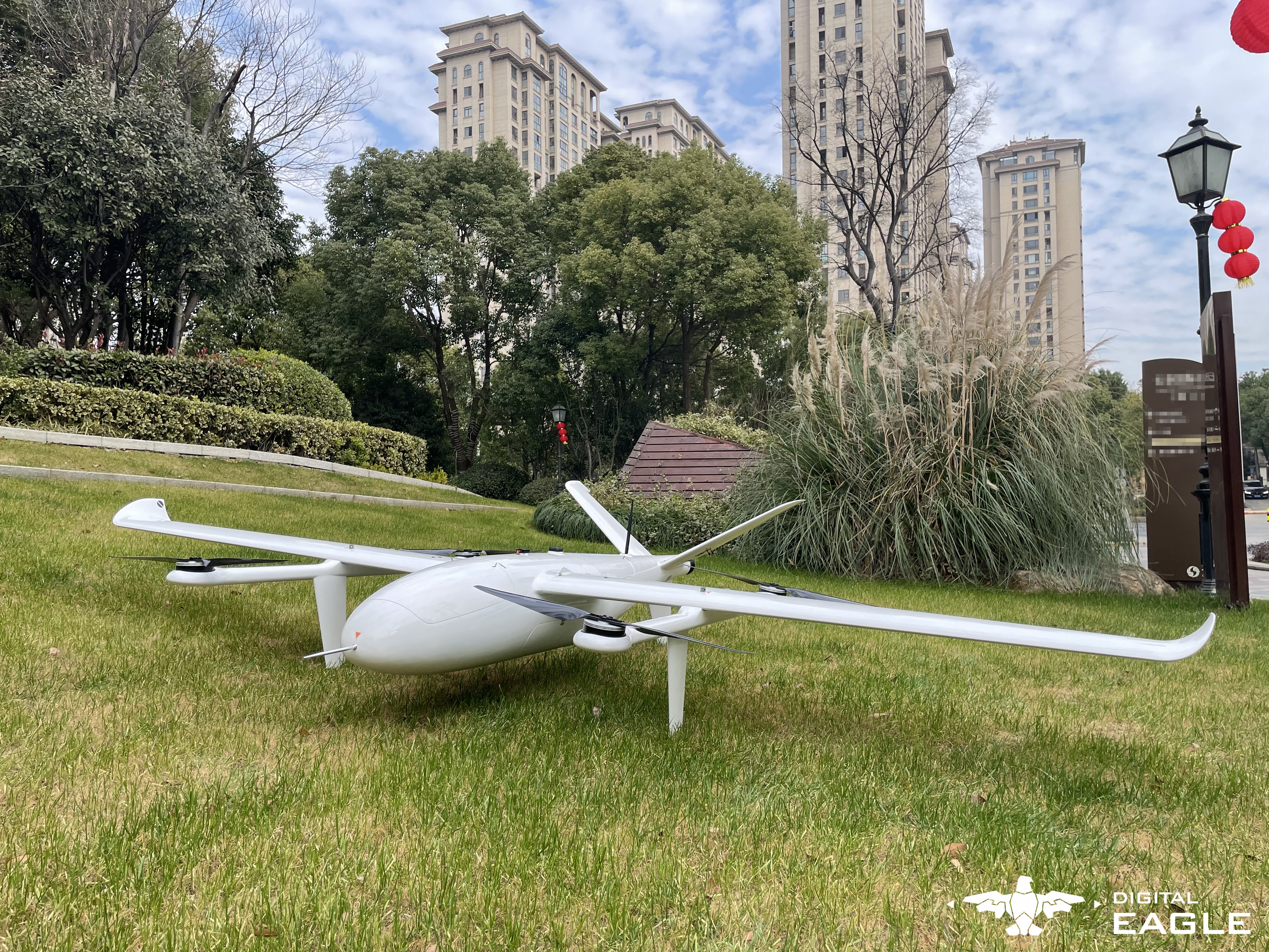 Digital Eagle YFT-CZ36RC Battery VTOL Fixed Wing Drone UAV 6
