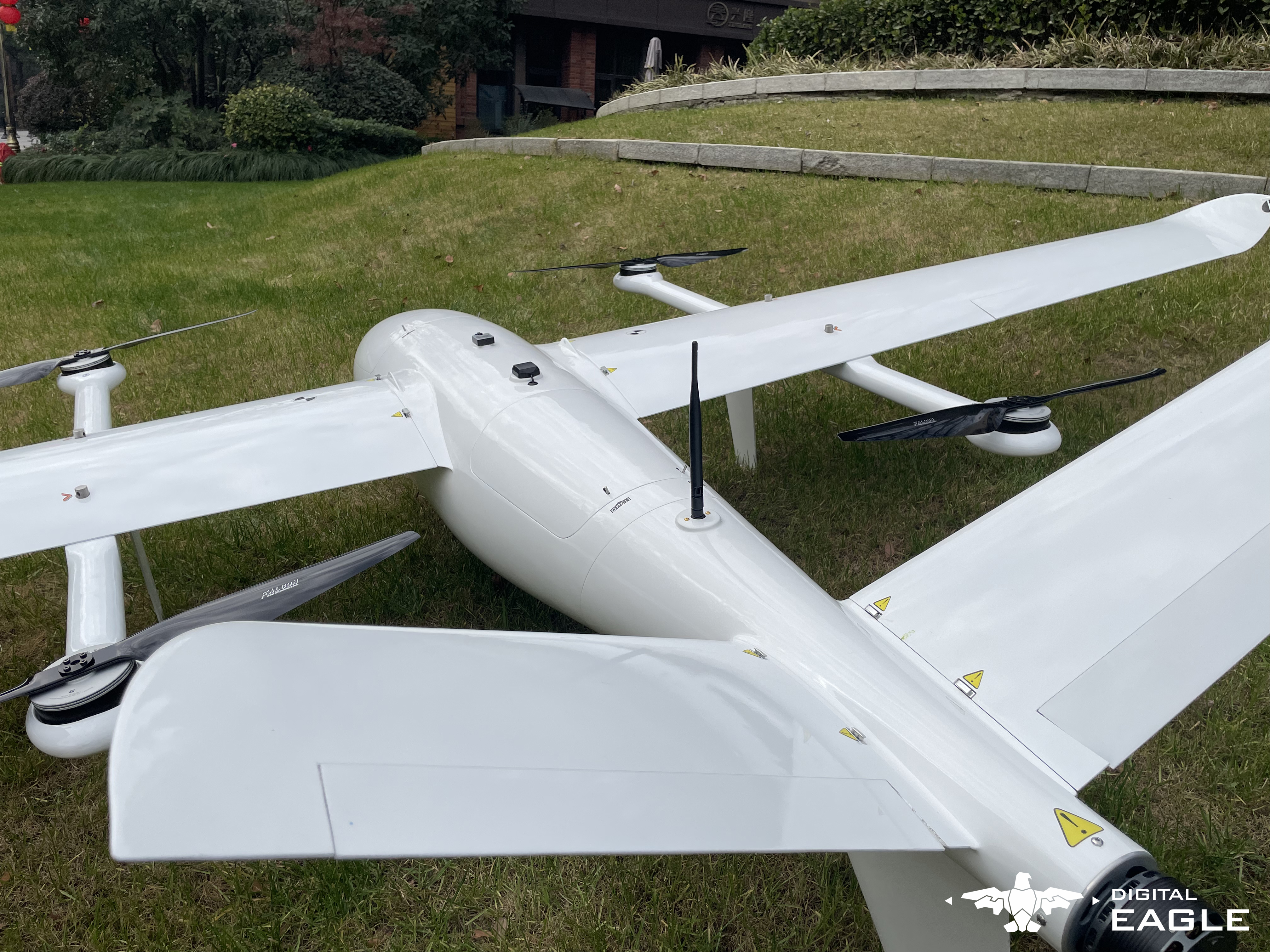 Digital Eagle YFT-CZ36RC Battery VTOL Fixed Wing Drone UAV 4