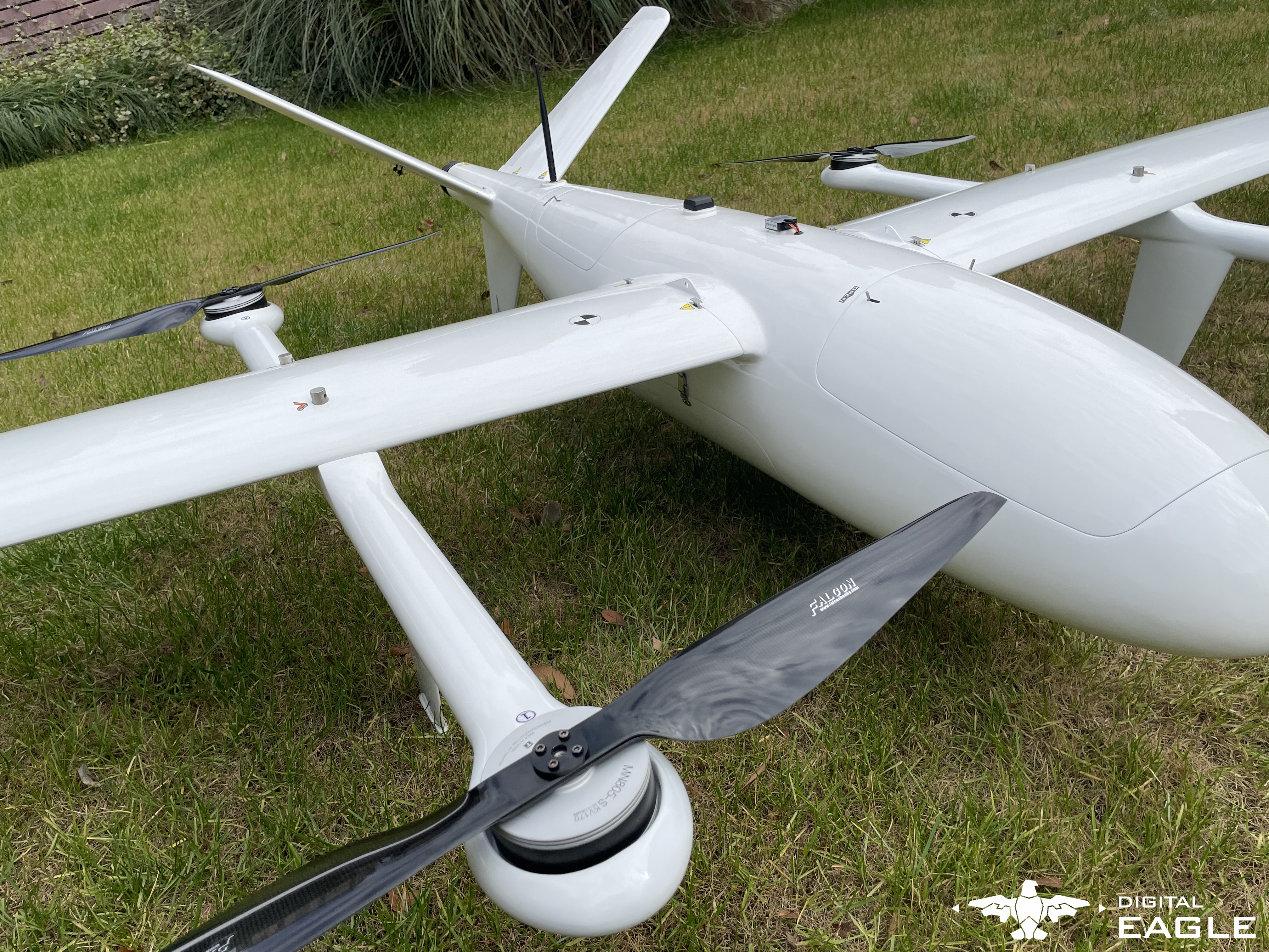 Digital Eagle YFT-CZ36RC Battery VTOL Fixed Wing Drone UAV 3